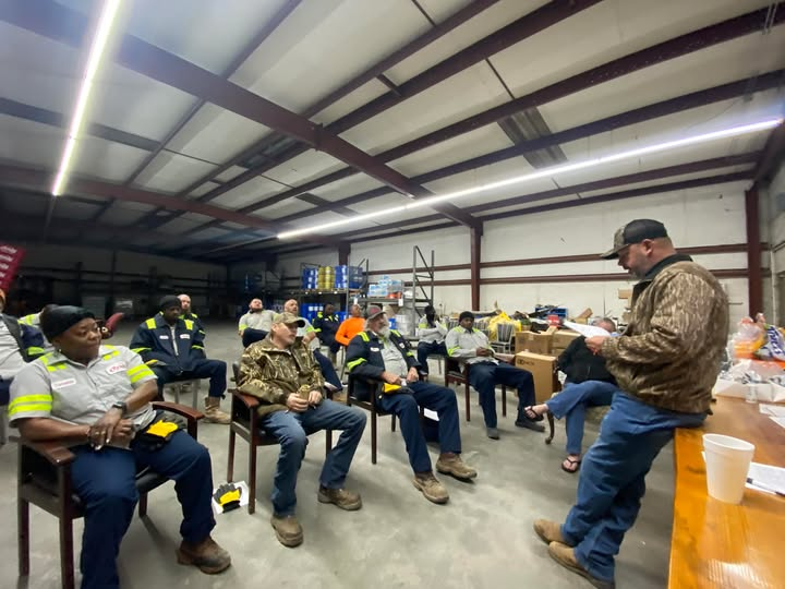 Ryland Environmental employees attending safety training session